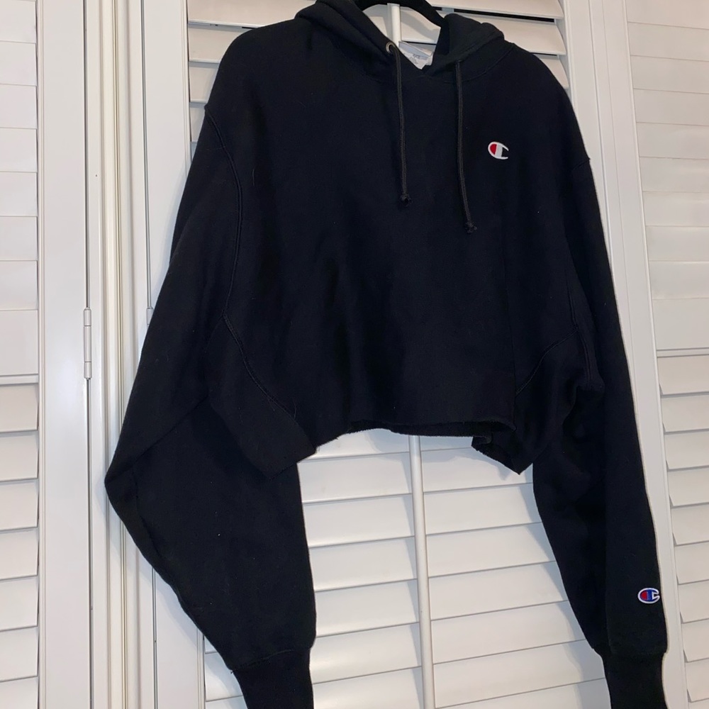 Champion Reverse Weave Crop Hoodie